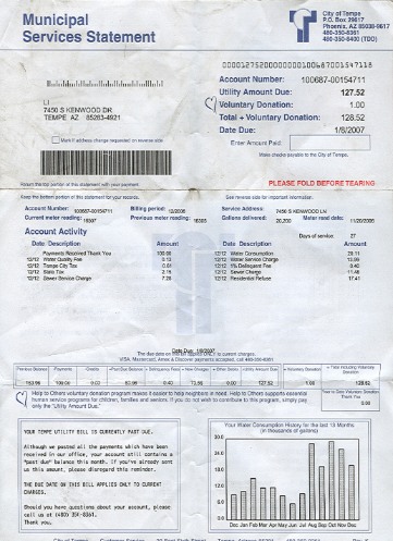  Minol USA business utility bill 